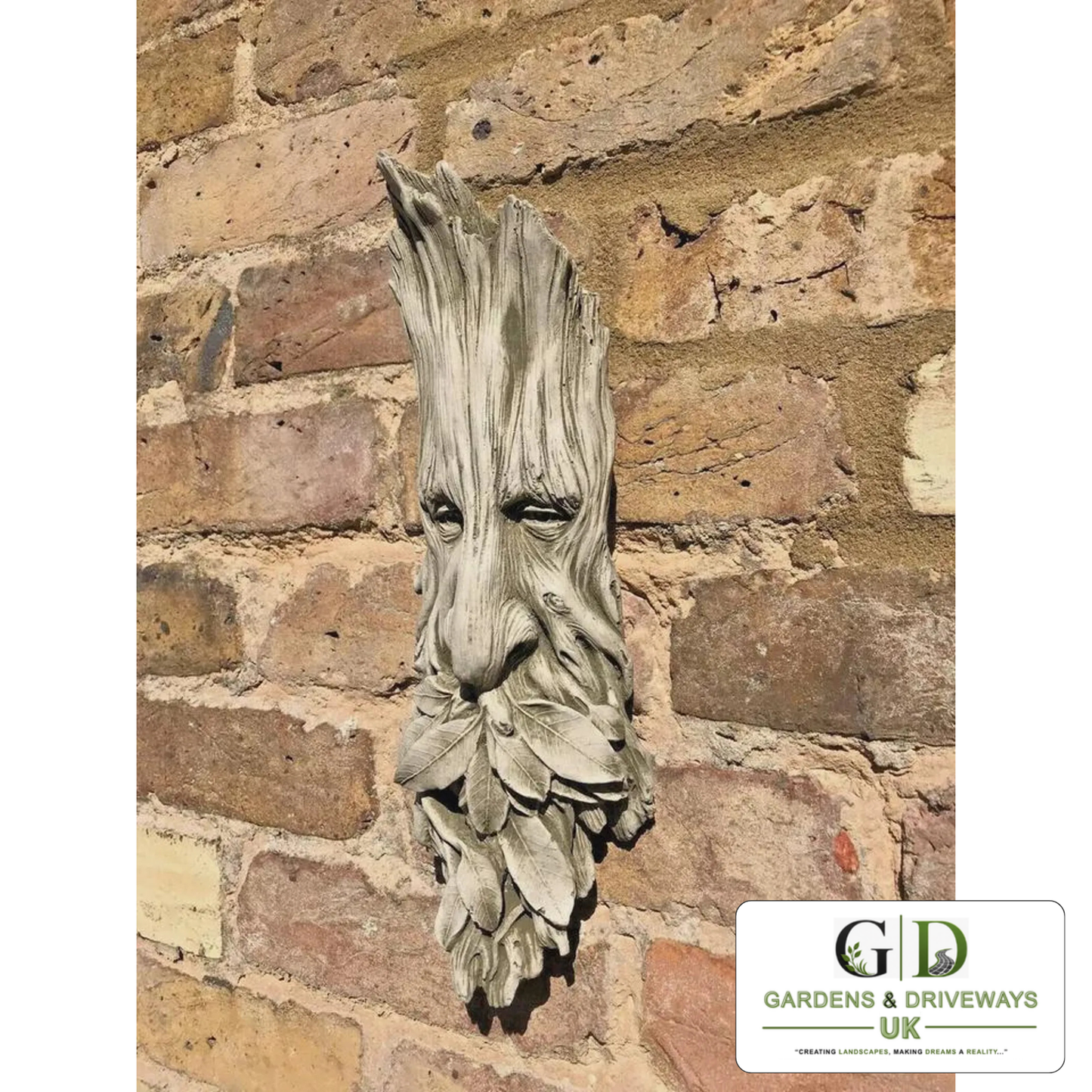 Heritage Green Man Garden Wall Plaque
