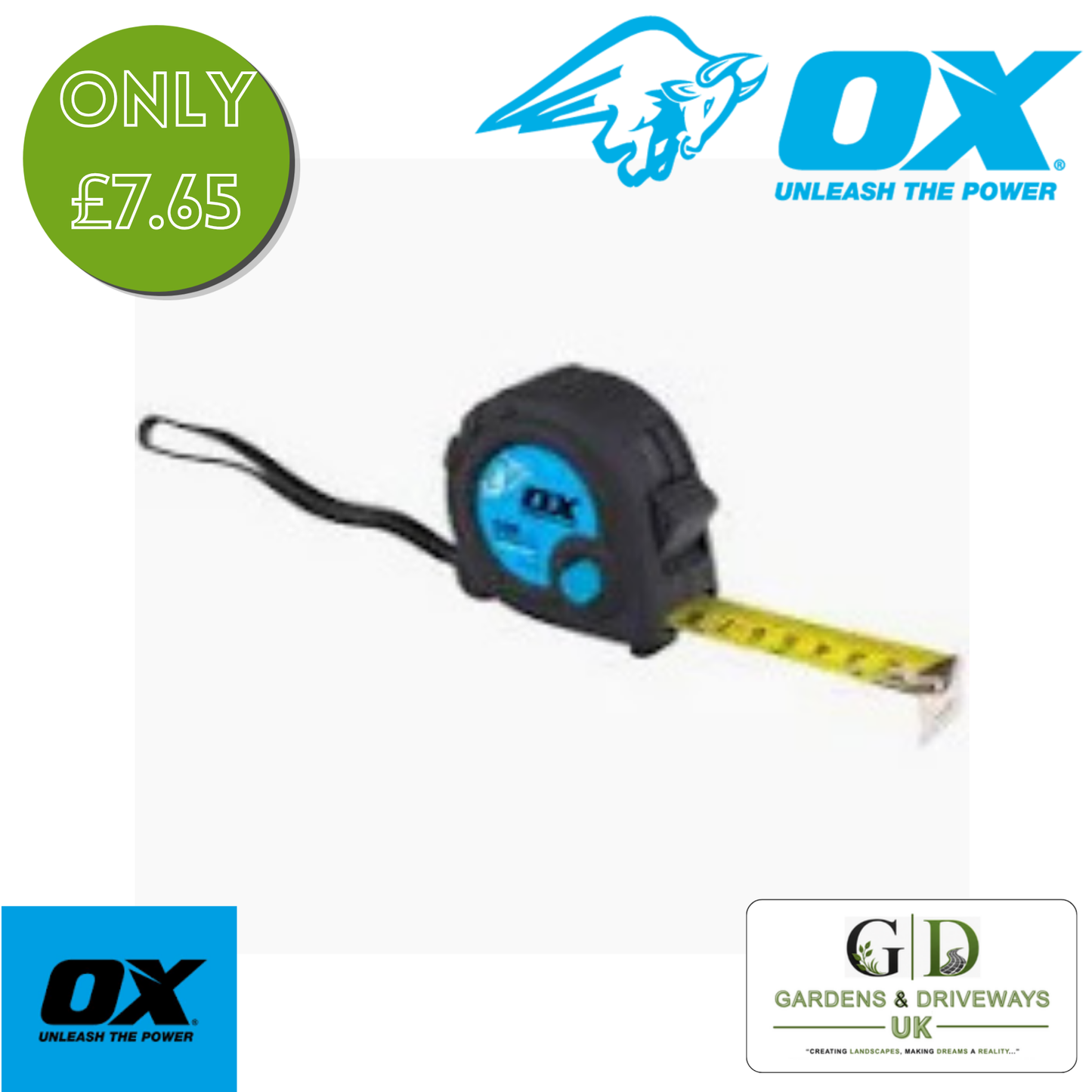 OX OX-T020605 Trade Tape Measure - 5m / 16ft